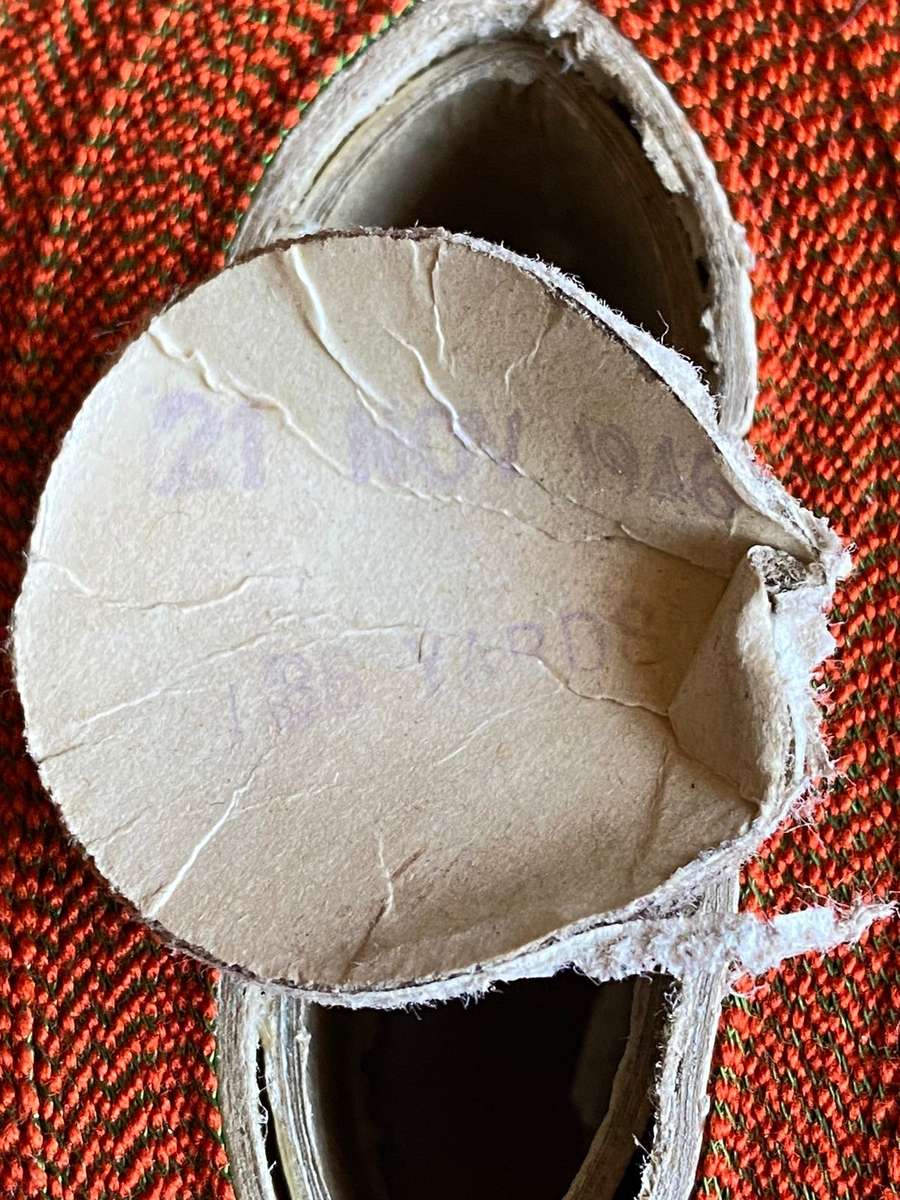 FULL SIZE WW2 AFRICA SERVICE MEDAL RIBBON-SOLD IN LENGTHS OF 30CM (ENOUGH TO MOUNT 2 MEDALS)ORIGINAL