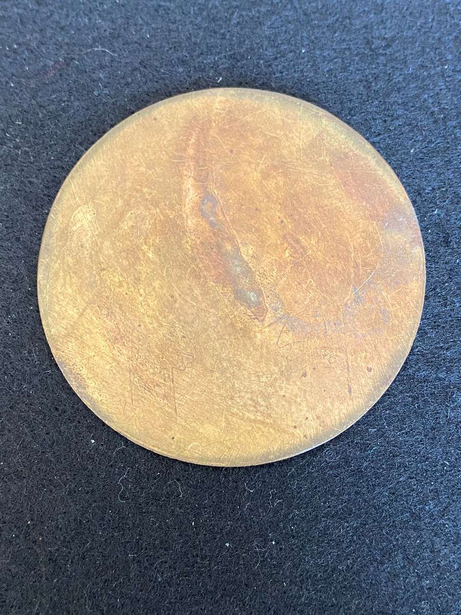 RHODESIA CORPS OF ENGINEERS BELT BUCKLE BADGE (ENAMEL)