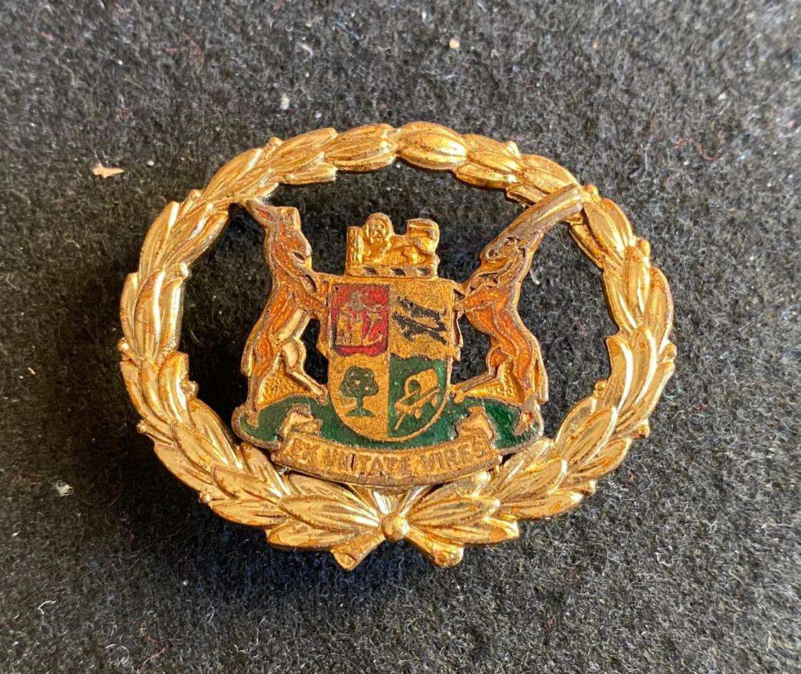 POLICE WO 1 ARM BAND- 3 PINS