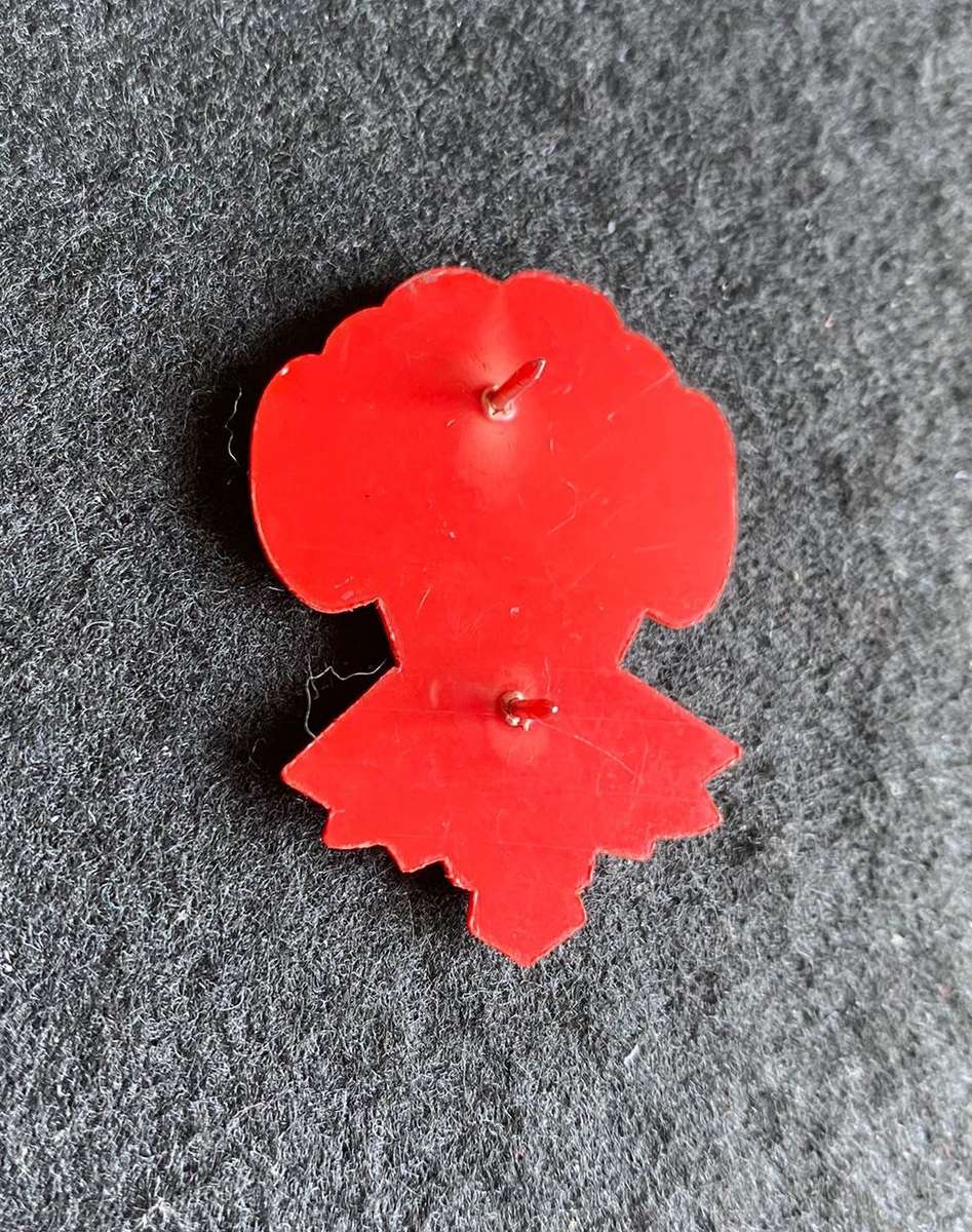 1 SA INFANTRY CHROME BERET BADGE-APPROVED 1983- 2 PINS