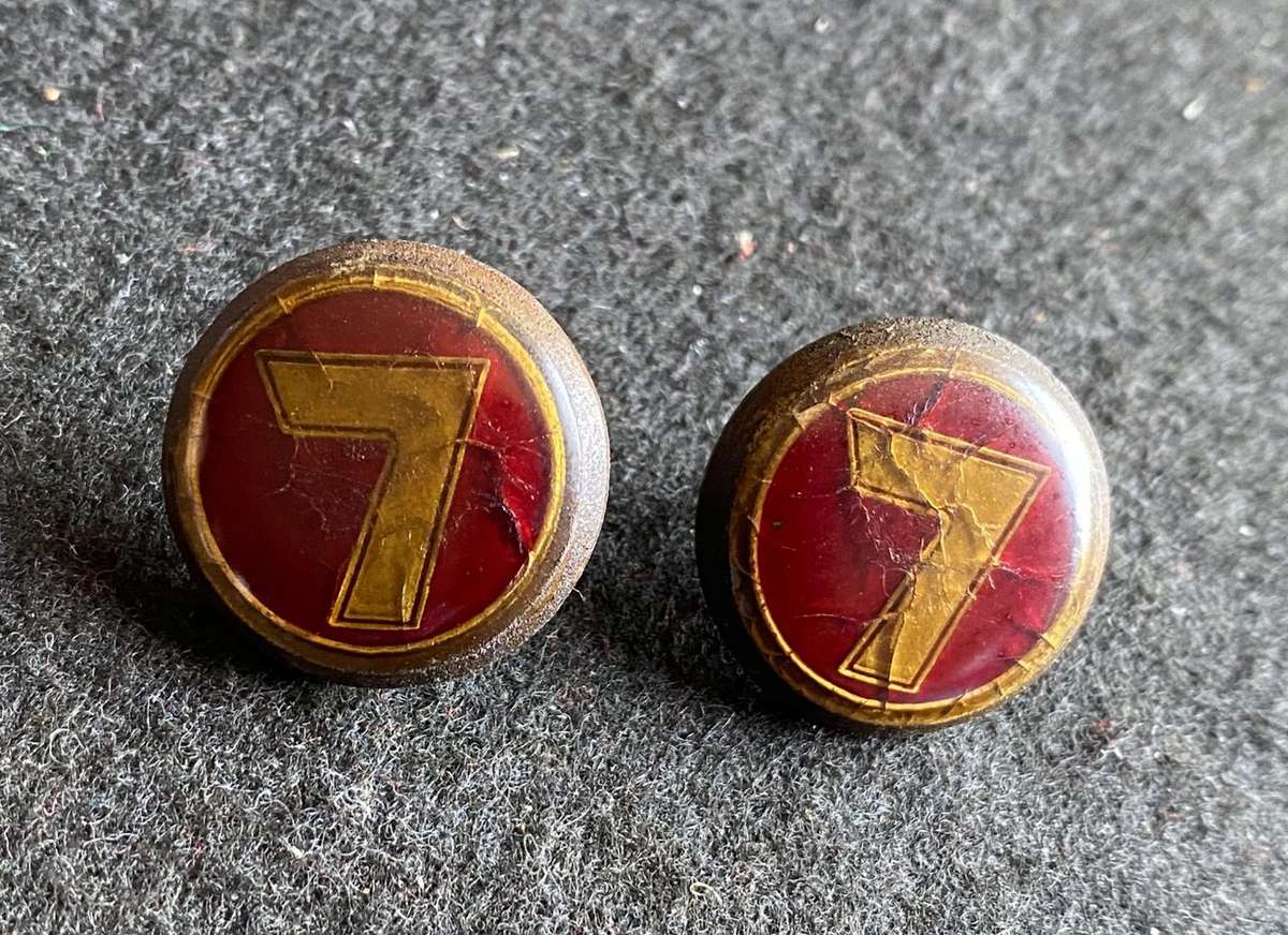 AWB RANKS- 2 SOLD TOGETHER-PINS COMPLETE