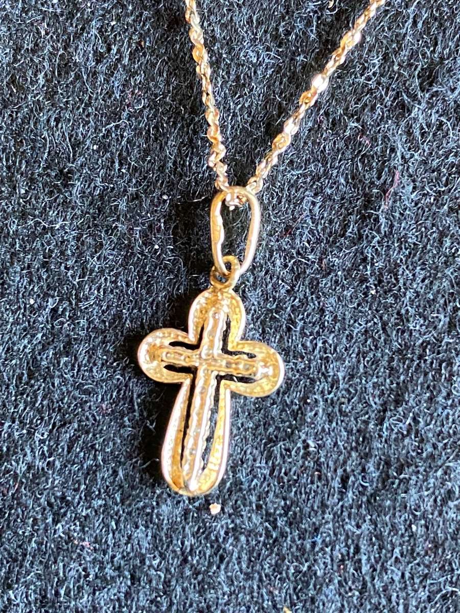 9CT YELLOW GOLD NECKLACE-OVERALL LENGTH 39 CM STAMP 9CT-WEIGHT 1,3G-COMES WITH PENDANT