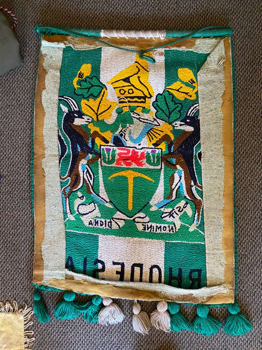 RHODESIAN WALL HANGING- MEASURES 75X 55 CM