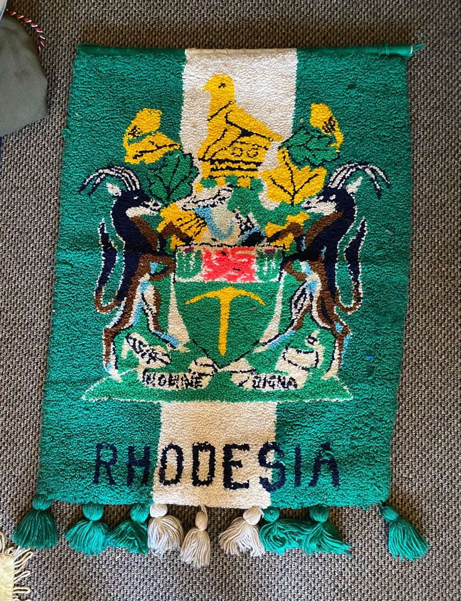 RHODESIAN WALL HANGING- MEASURES 75X 55 CM