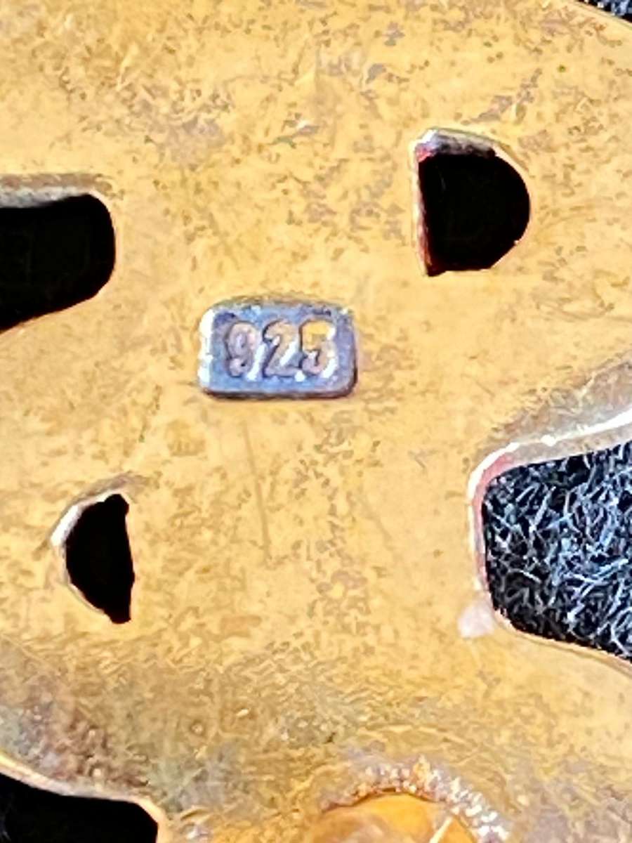 SAMS BI-METAL MEDICAL ORDERLY SUPPORT OPERATOR BREAST BADGE-APPROVED 1993-APPLIED FOR BY 7 MEDICAL B