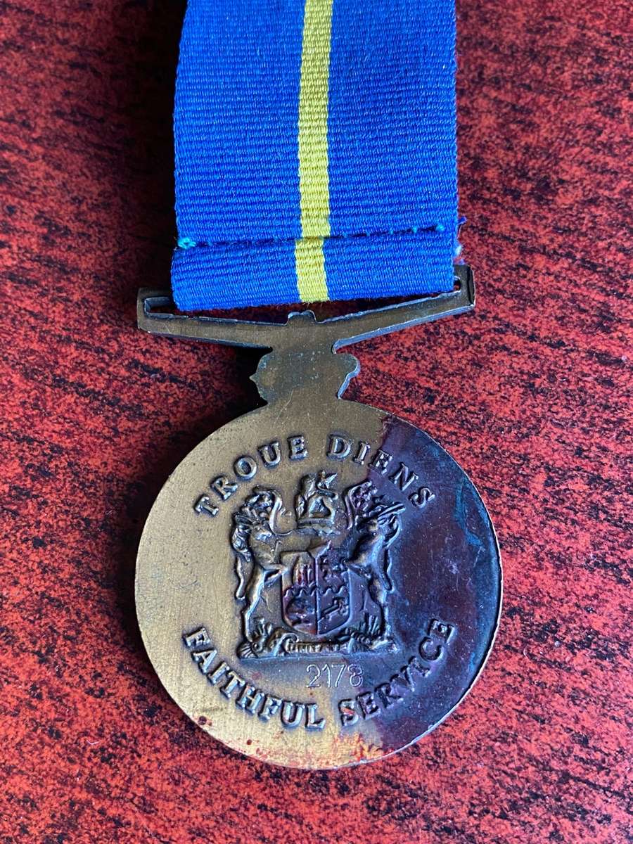 POLICE 10 YEAR FAITHFUL SERVICE MEDAL