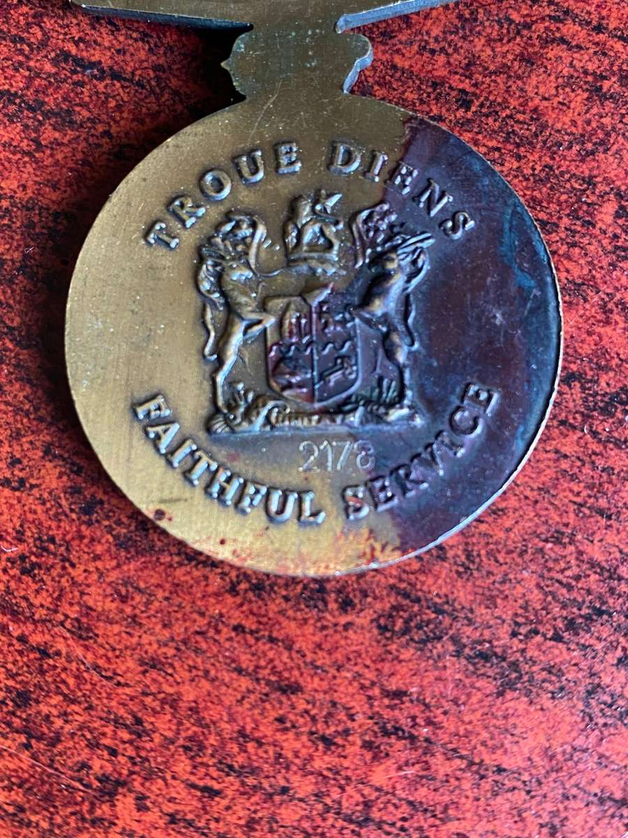 POLICE 10 YEAR FAITHFUL SERVICE MEDAL