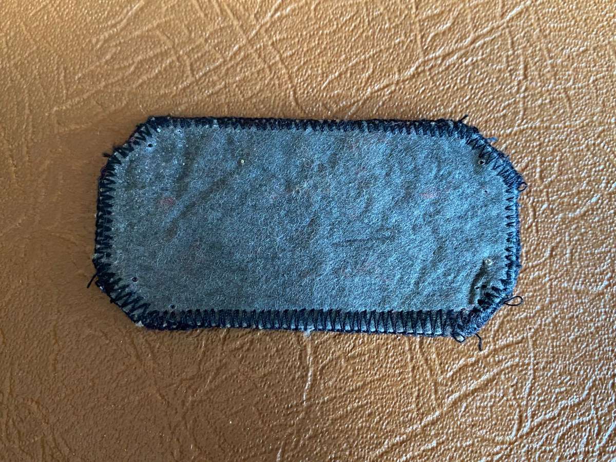 SADF MUSKETRY BADGE-BLACK EMBROIDERED