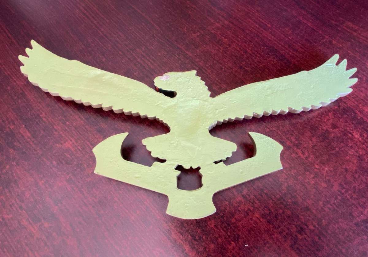 LARGE SAAF EMBLEM-MEASURES 32X 13 CM -MADE FROM HARD RESIN