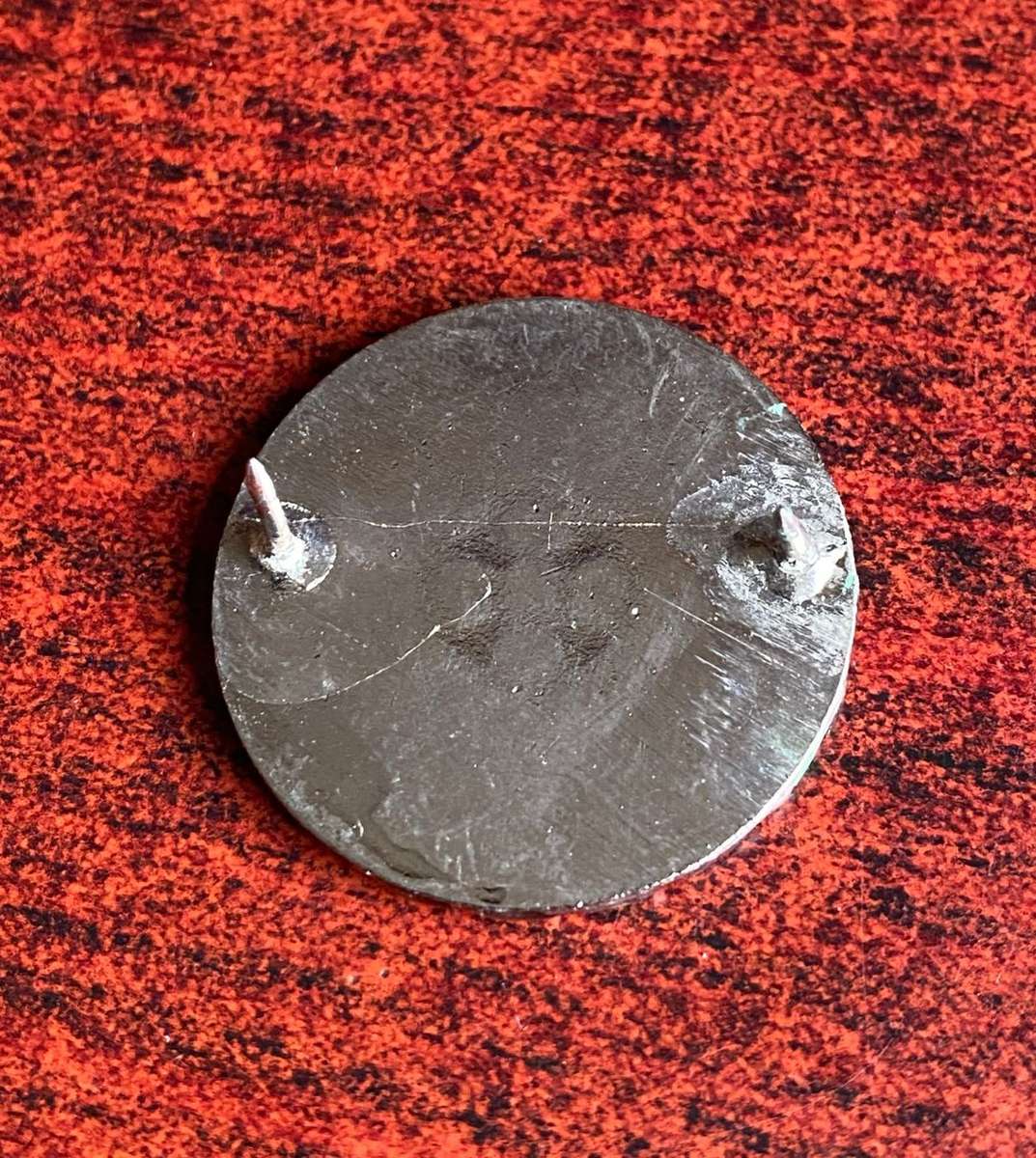 MOTORBIKE INSTRUCTOR PROFICIENCY BADGE CLASS 2 (GREEN)-APPROVED IN 1982- 2 PINS