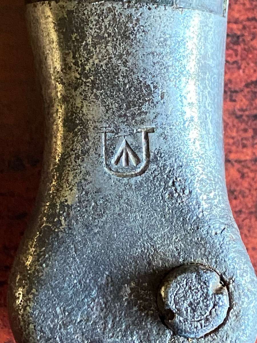 BRITISH 1888(BOER WAR ) BAYONET FOR THE LONG LEE ENFIELD RIFLE-WILKINSON LONDON MAKERS MARK-COMES WI