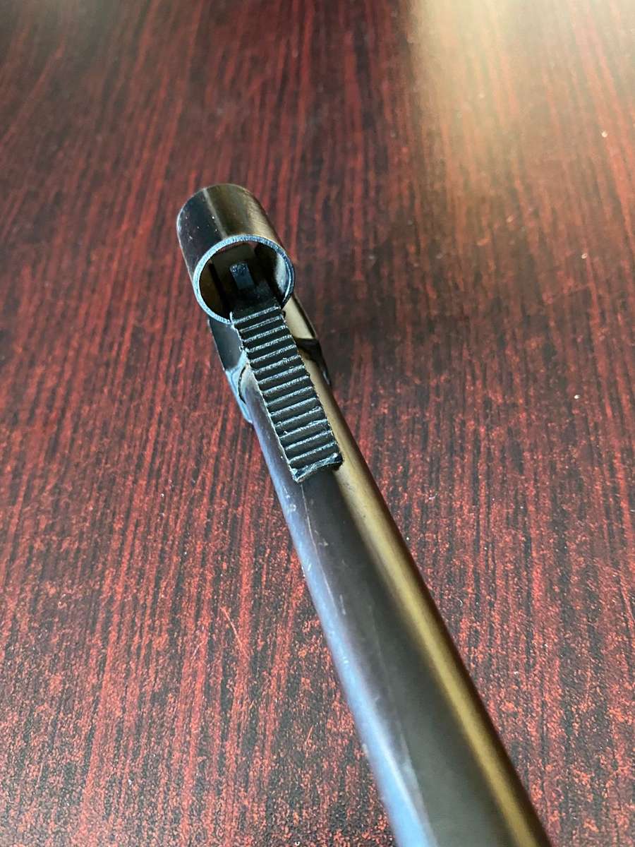 AIR GUN MODEL GAMATIC MADE IN SPAIN BY ELGAMO-OVERALL LENGTH 98CM-WORKING CONDITION