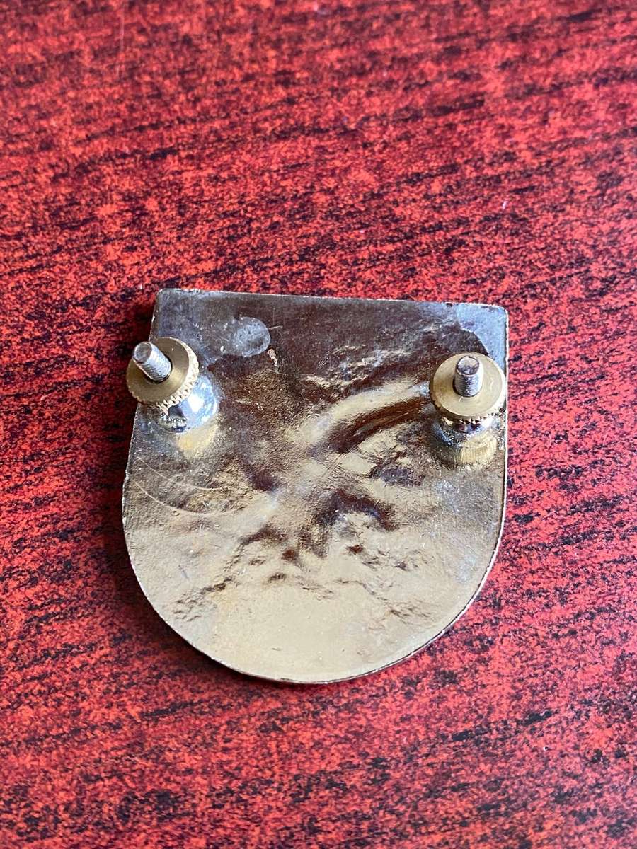 CISKEI DEFENCE FORCE BERET BADGE- 2 LUGS