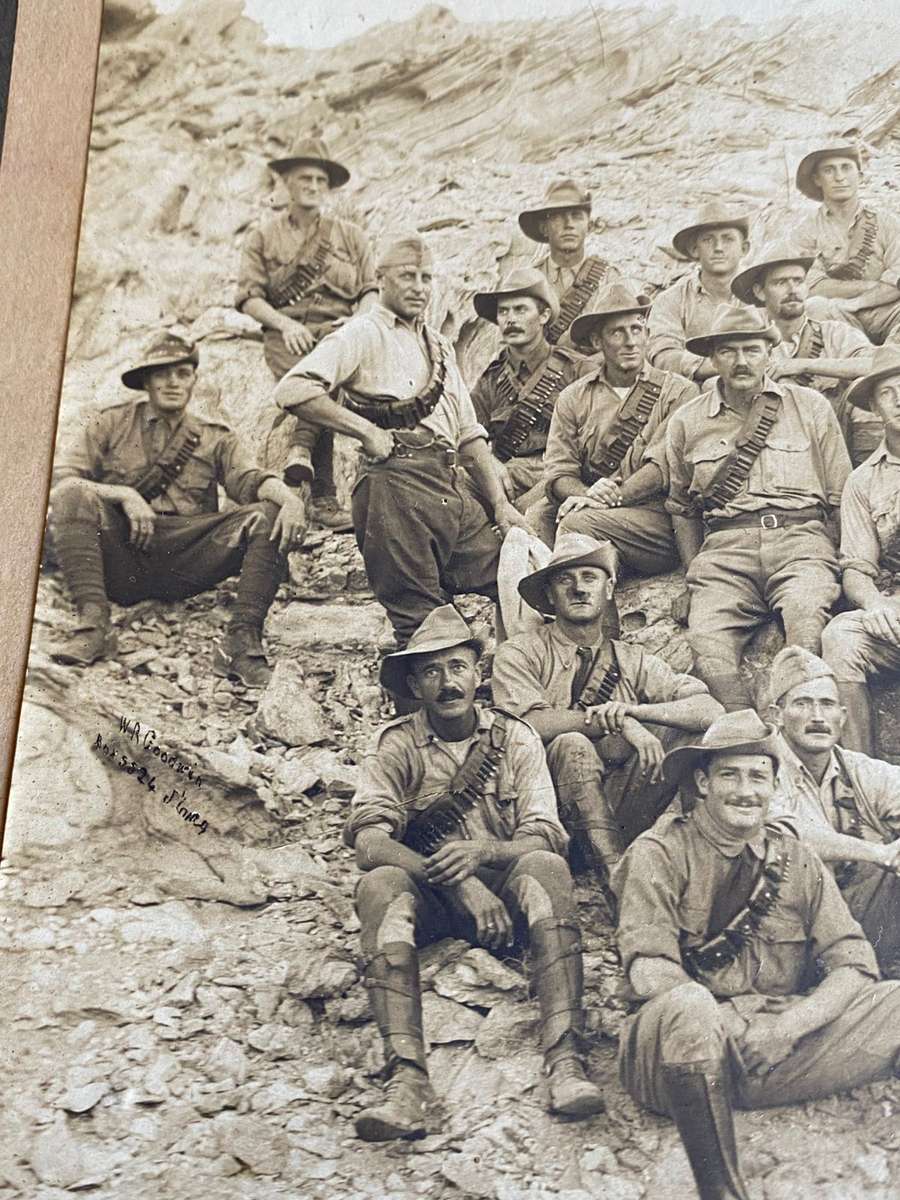 ORIGINAL BOER WAR PHOTO ACTUAL PHOTO MEASURES 21,5 X 17,5 CM