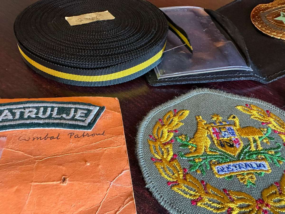 Mixed police and military lot - sold together