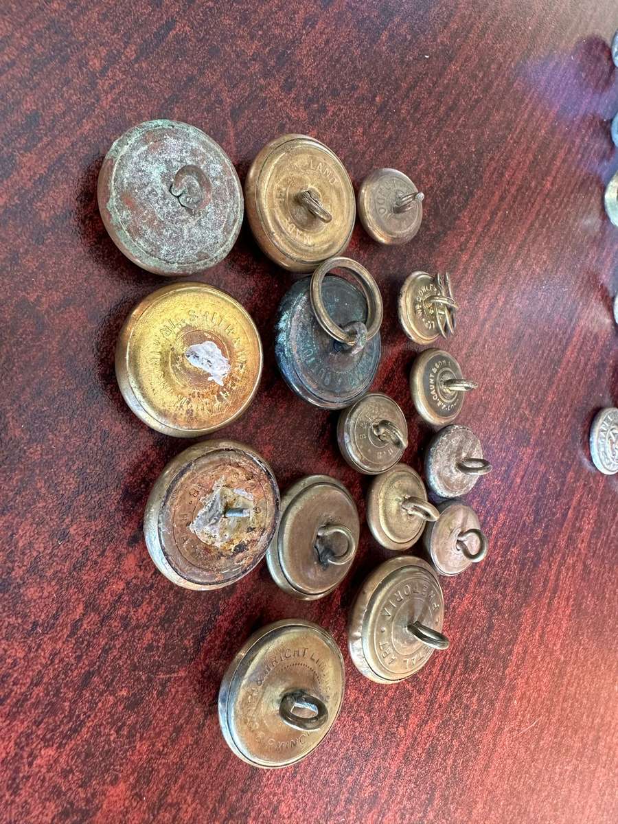 SA ARTILLERY TUNIC BUTTONS-WW1-WW2