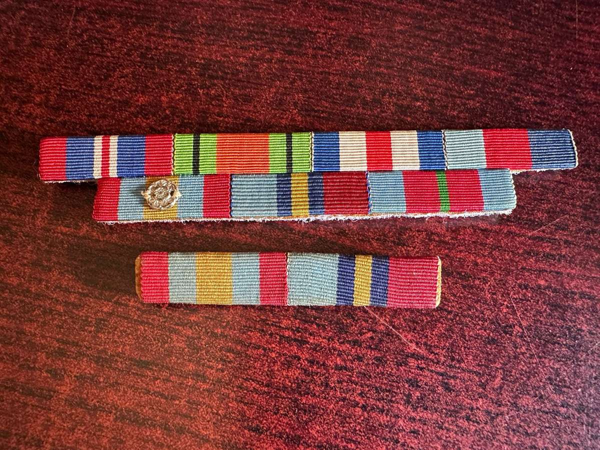 RHODESIA MEDAL RIBBON BARS