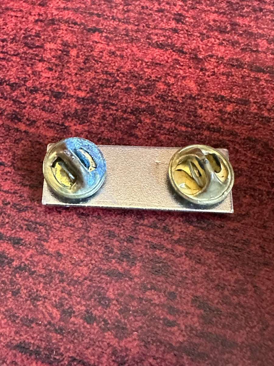 ORDNANCE SERVICES CORPS BERET BAR-APPROVED IN 1977 BLUE/ WHITE/ GUARDSMAN RED - 2 PINS