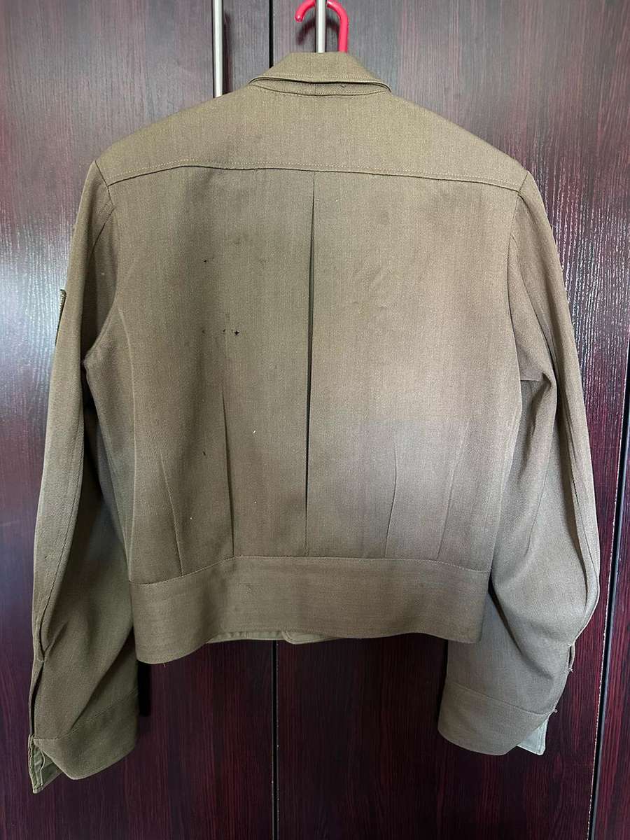 SA UNION PERIOD BUNNY JACKET,SIZE MEDIUM-MEASURES 49CM ARMPIT TO ARMPIT-LABELLED AND DATED 1965-SOLD