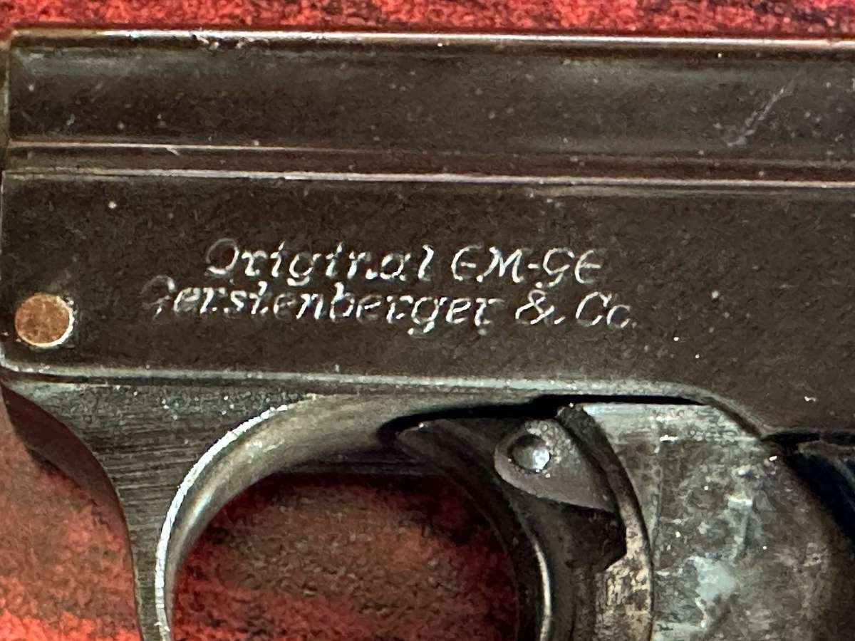 6 MM GAS,STARTER PISTOL-SOLD AS IS E.M.G.E. MOD 6 MADE IN GERMANY