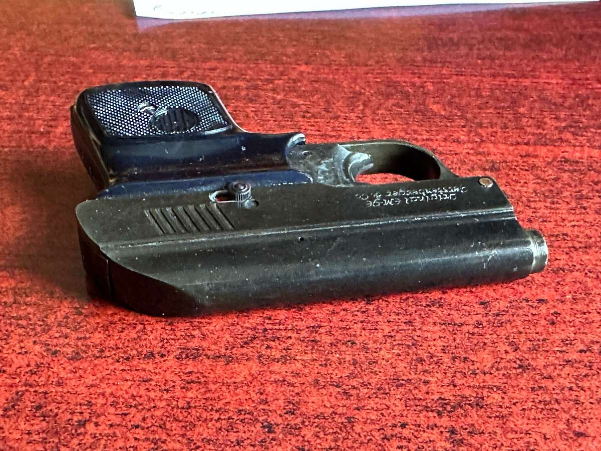 6 MM GAS,STARTER PISTOL-SOLD AS IS E.M.G.E. MOD 6 MADE IN GERMANY