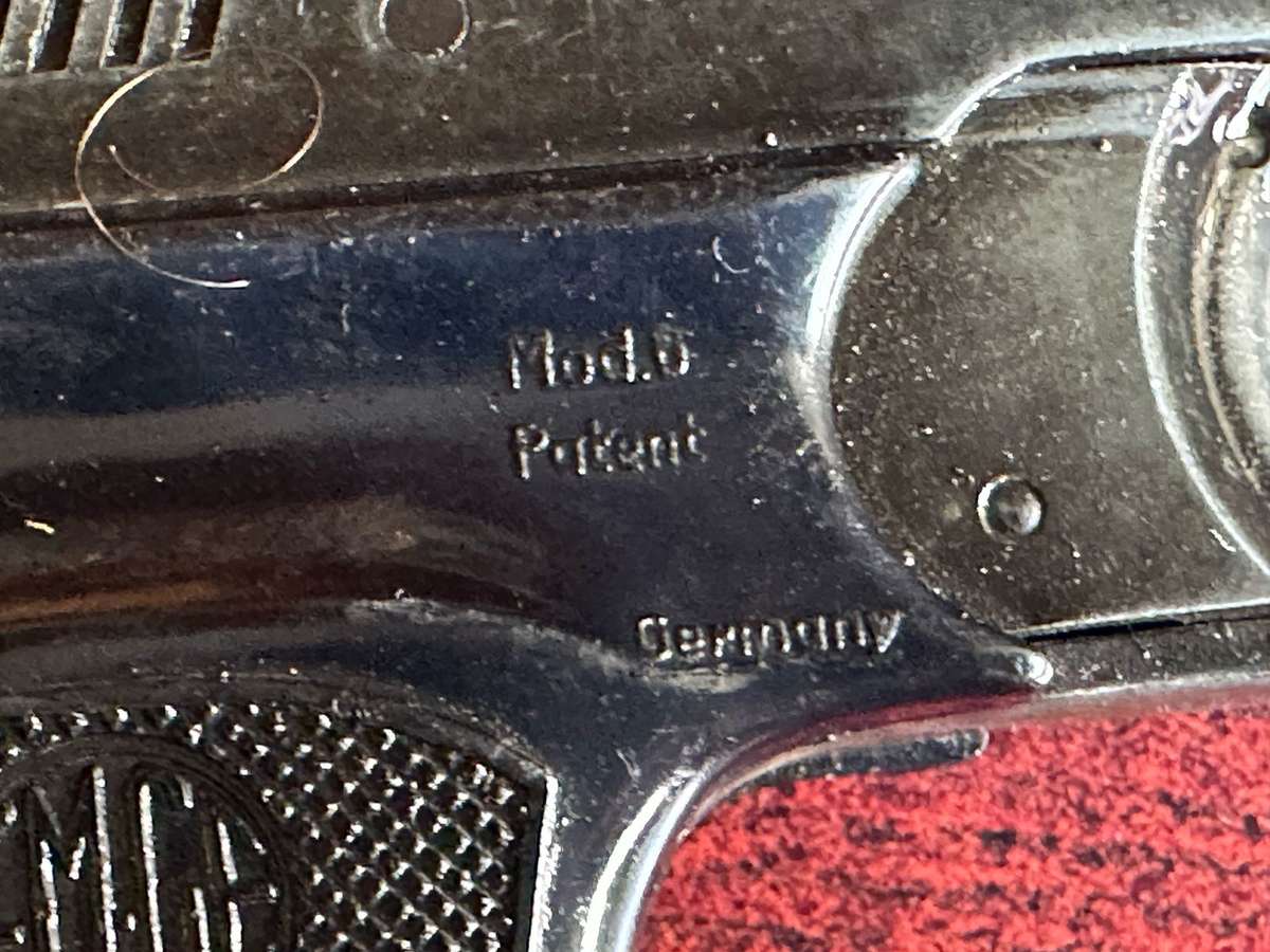 6 MM GAS,STARTER PISTOL-SOLD AS IS E.M.G.E. MOD 6 MADE IN GERMANY