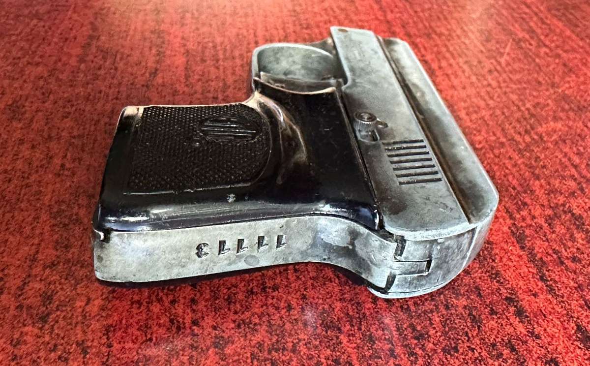 6 MM GAS,STARTER PISTOL-SOLD AS IS E.M.G.E. MOD 6 MADE IN GERMANY