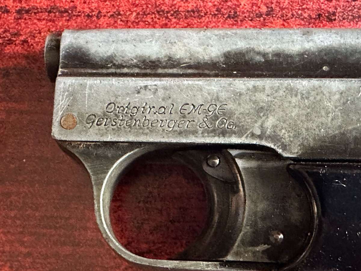 6 MM GAS,STARTER PISTOL-SOLD AS IS E.M.G.E. MOD 6 MADE IN GERMANY