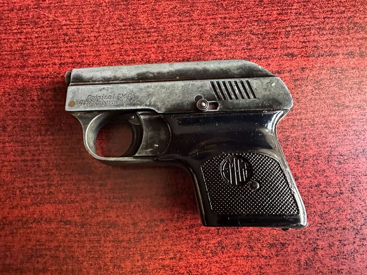 6 MM GAS,STARTER PISTOL-SOLD AS IS E.M.G.E. MOD 6 MADE IN GERMANY