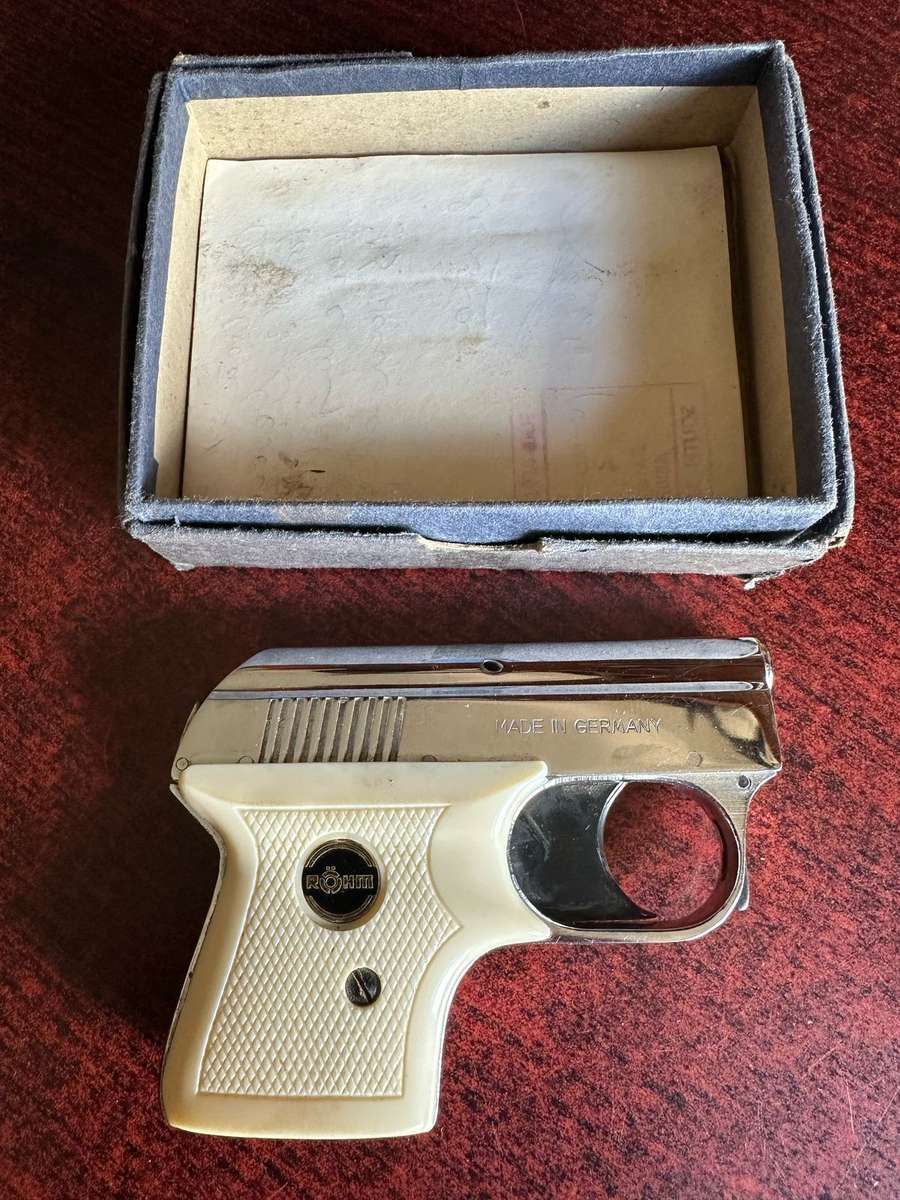 ROHM, STARTER GAS PISTOL-STILL GOOD CONDITION-MADE IN GERMANY