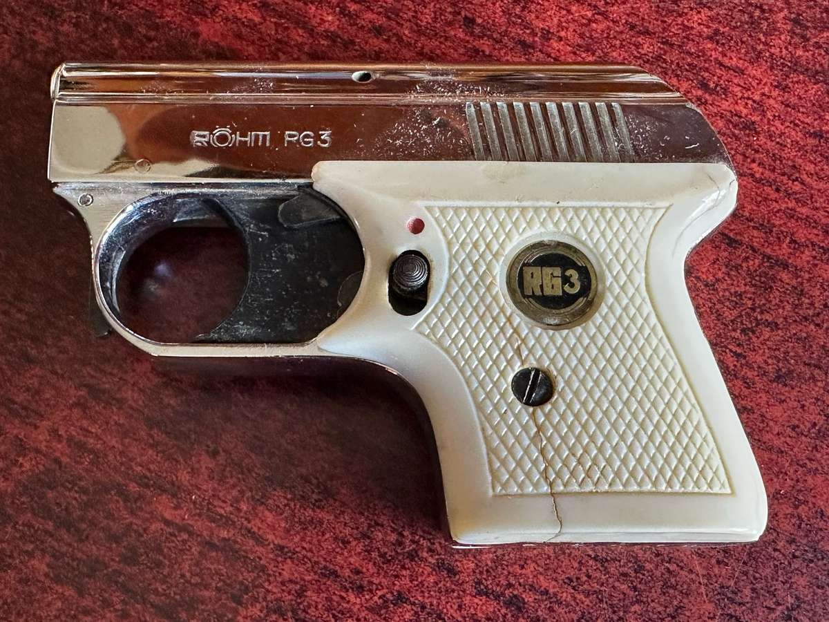 ROHM, STARTER GAS PISTOL-STILL GOOD CONDITION-MADE IN GERMANY