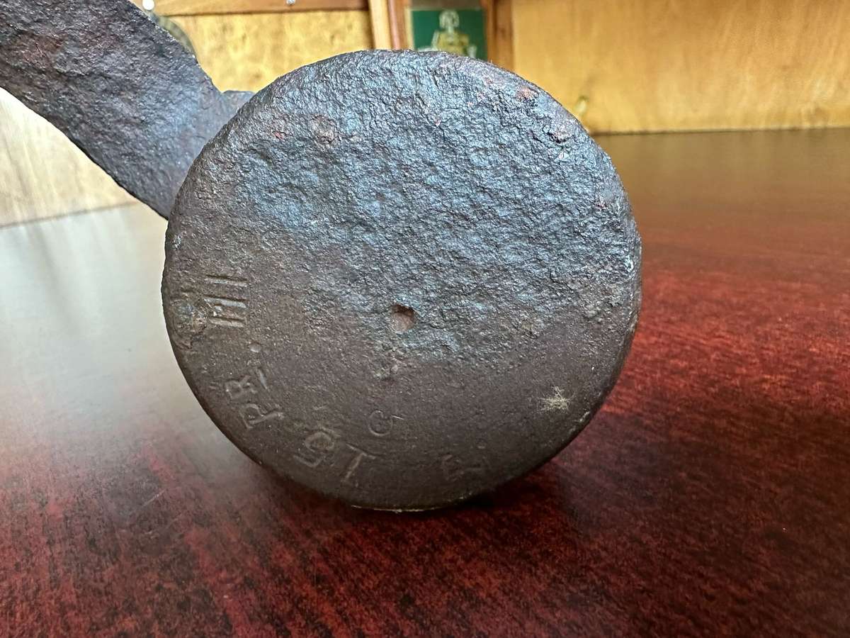 BOER WAR- 15 ROUND BRITISH FIELD GUN SPEND ROUND-HEIGHT 19 CM