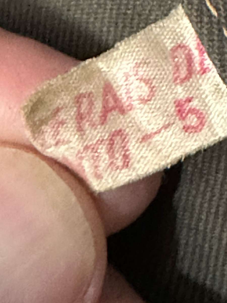 BORDER WAR PERIOD CUBAN CAMO SHIRT WITH ORIGINAL LABEL-PLEASE LOOK AT PICS-SIZE MEDIUM-MEASURES 50 C