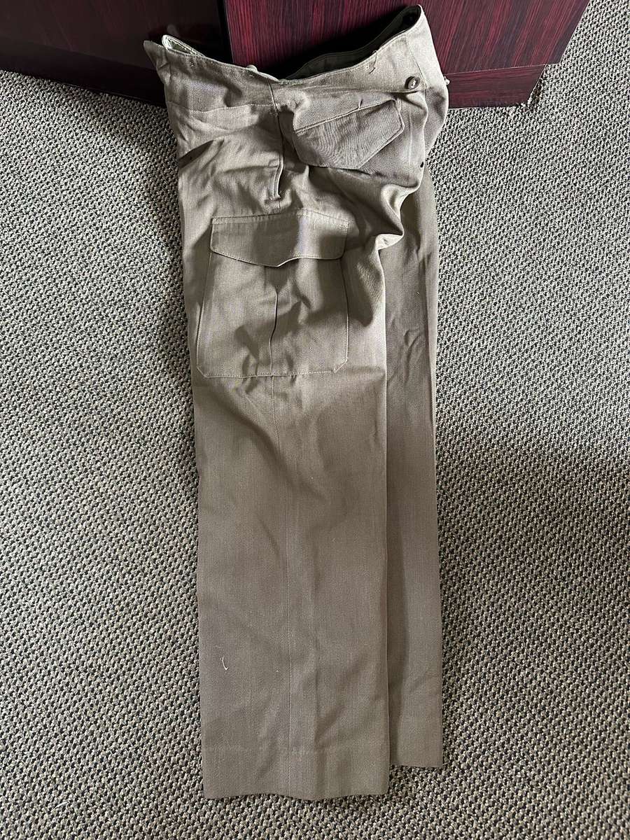 BUNNY JACKET + TROUSERS,JACKET A SIZE MEDIUM-MEASURES 52 CM ARMPIT TO ARMPIT-THE TROUSERS A SIZE 30,