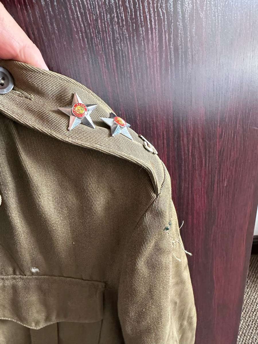 BUNNY JACKET + TROUSERS,JACKET A SIZE MEDIUM-MEASURES 52 CM ARMPIT TO ARMPIT-THE TROUSERS A SIZE 30,