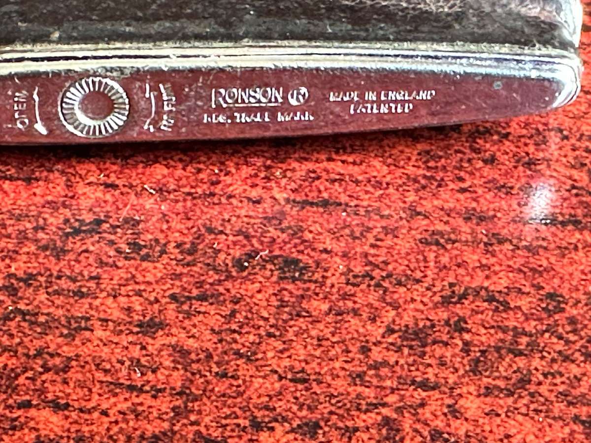 2 LIGHTERS SOLD TOGETHER-RONSON, SPARKS, NEED FUEL- DUET NEEDS SERVICE