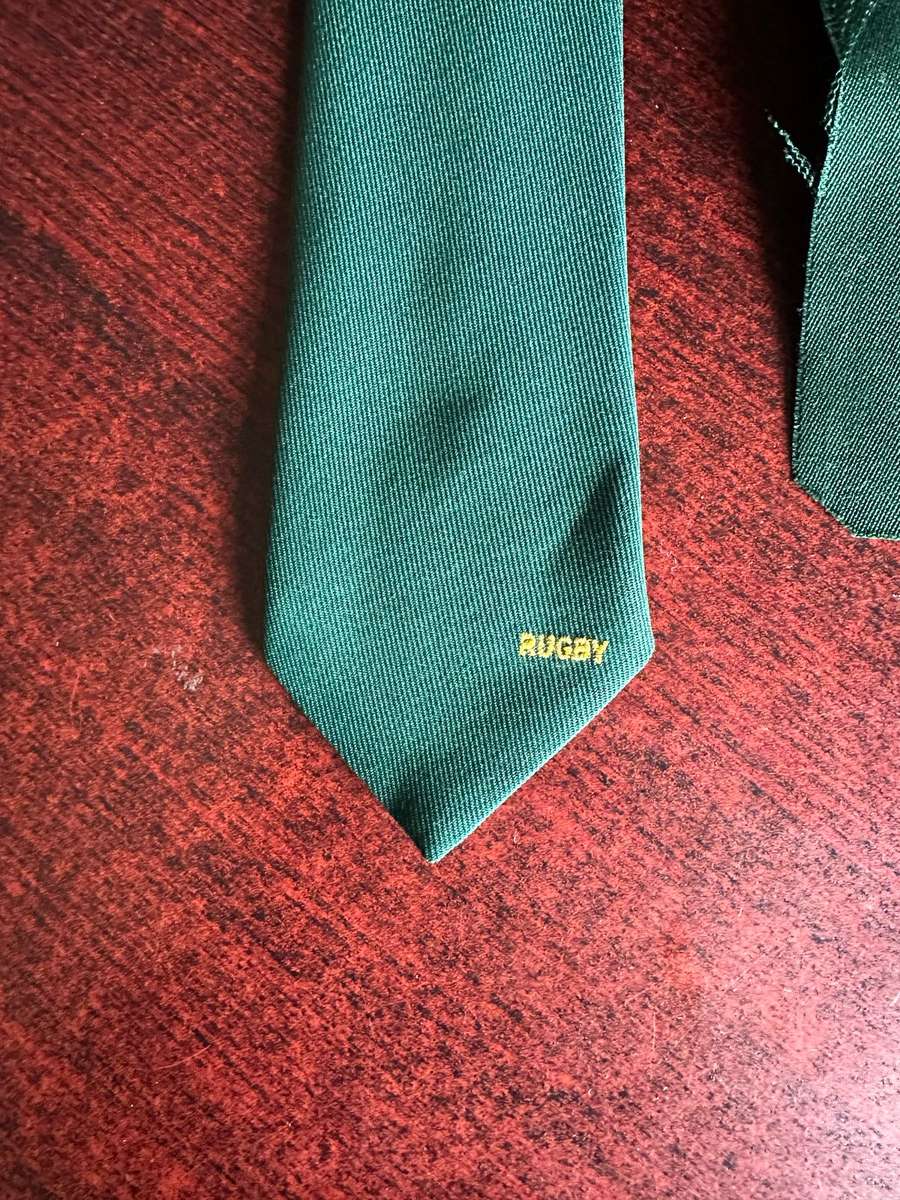 SWA SECTOR 40 RUGBY BLAZER BADGE AND TIE-SOLD WITH SWA BLAZER BADGE