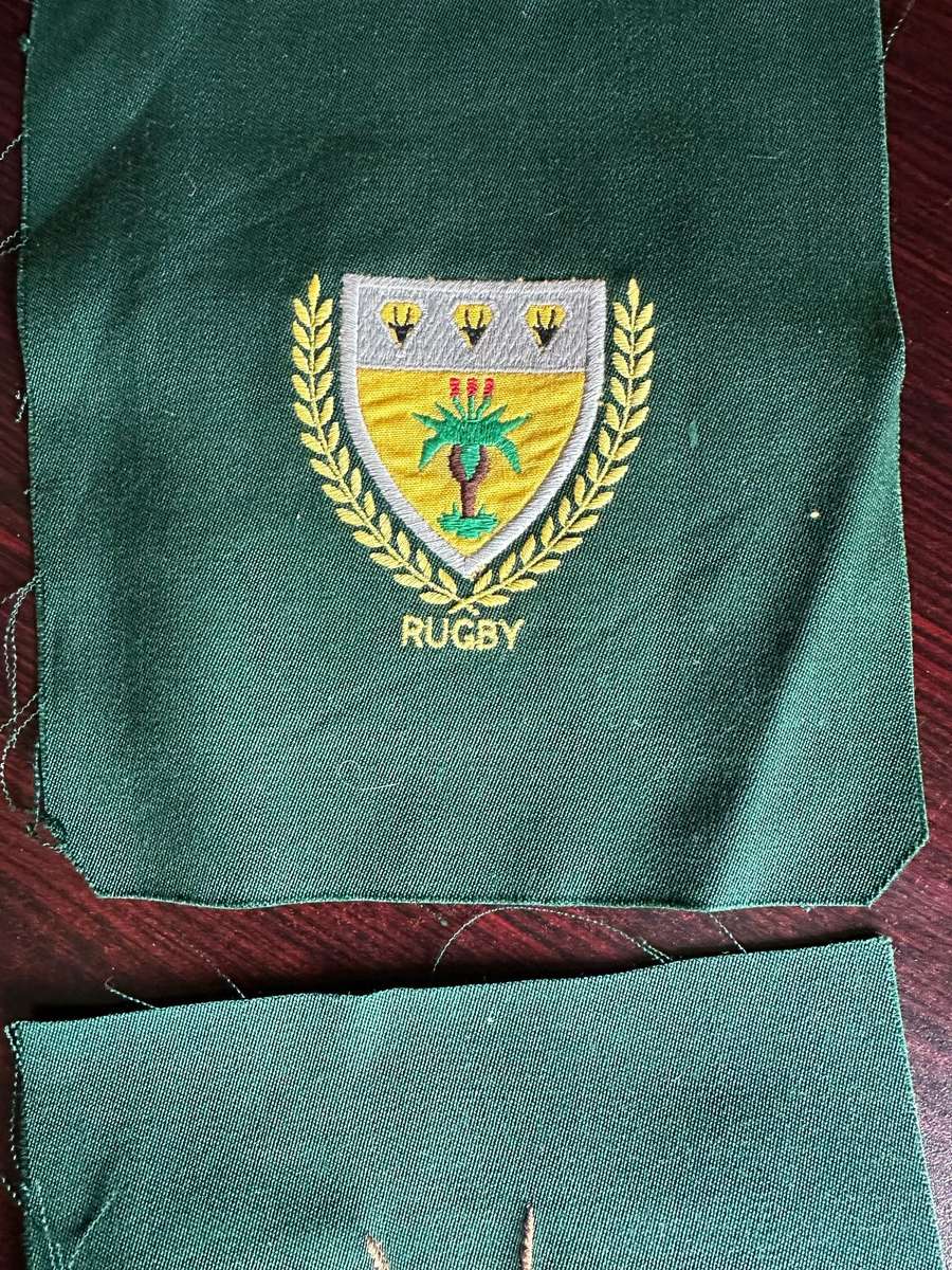 SWA SECTOR 40 RUGBY BLAZER BADGE AND TIE-SOLD WITH SWA BLAZER BADGE