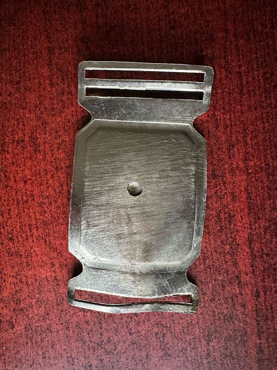 BLOEMFONTEIN DISTRICT COMMANDO BELT BUCKLE-DAMAGED-NEED REPAIRS- SCARCE