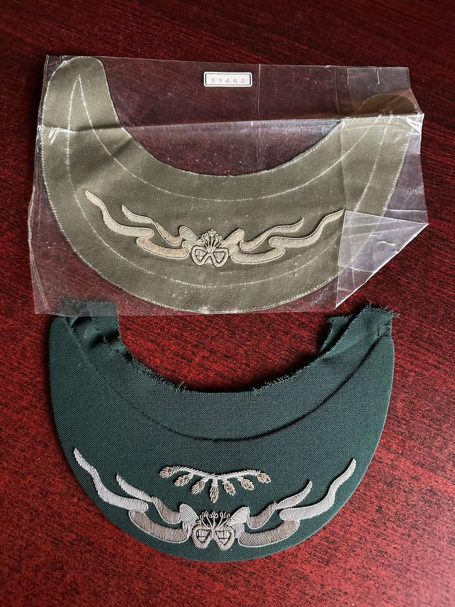 SWA HIGH RANKING OFFICERS,PEAKED CAP VISORS