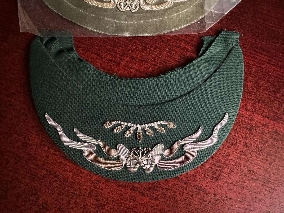 SWA HIGH RANKING OFFICERS,PEAKED CAP VISORS