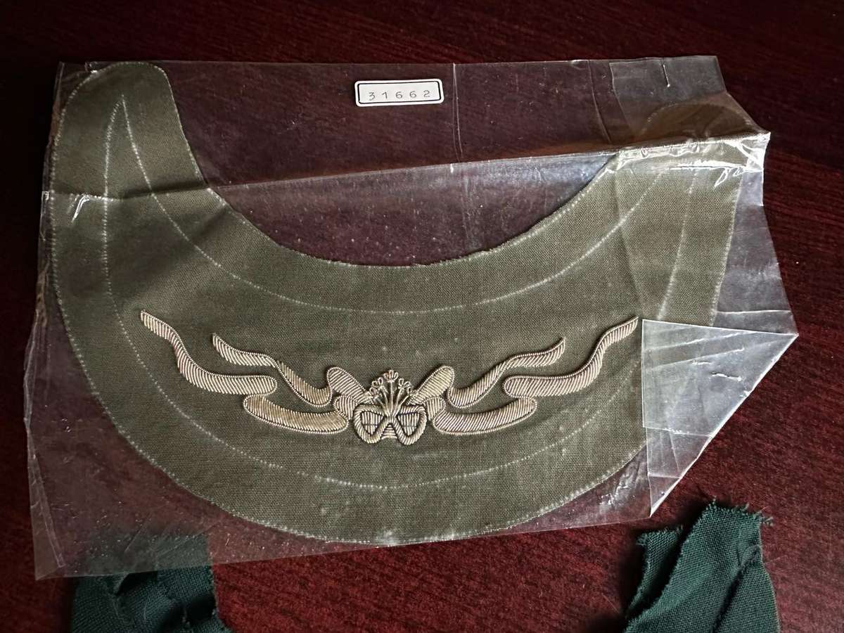 SWA HIGH RANKING OFFICERS,PEAKED CAP VISORS