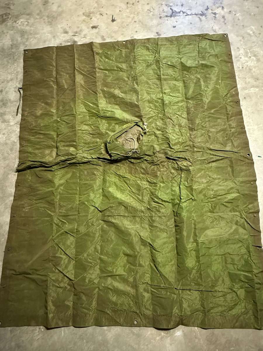 RHODESIAN PONCHO,LABELLED AND DATED 1968-GOOD CONDITION
