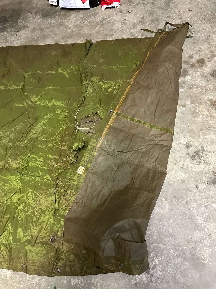 RHODESIAN PONCHO,LABELLED AND DATED 1968-GOOD CONDITION