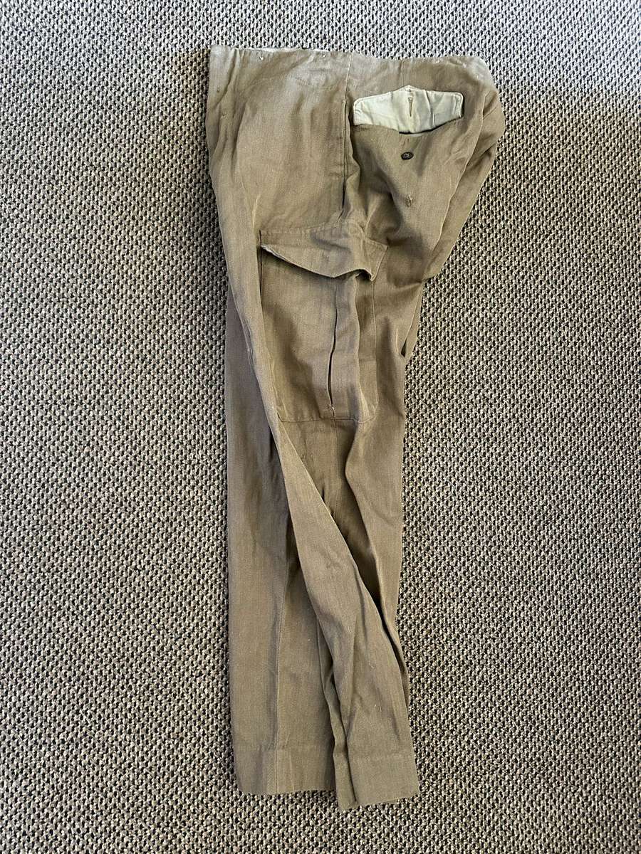 100 % WOOL BUNNY JACKET SIZE 380-MEASURES 50 CM ARMPIT TO ARMPIT-LABELLED AND DATED 1969-SOME DAMAGE