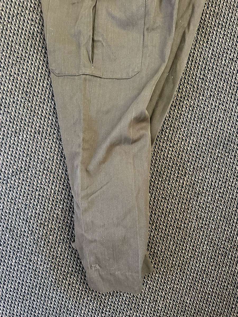 100 % WOOL BUNNY JACKET SIZE 380-MEASURES 50 CM ARMPIT TO ARMPIT-LABELLED AND DATED 1969-SOME DAMAGE