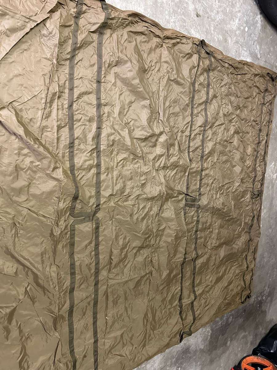 SADF PERIOD GROUND SHEET/ COVER- MEASURES 220 X 180 CM