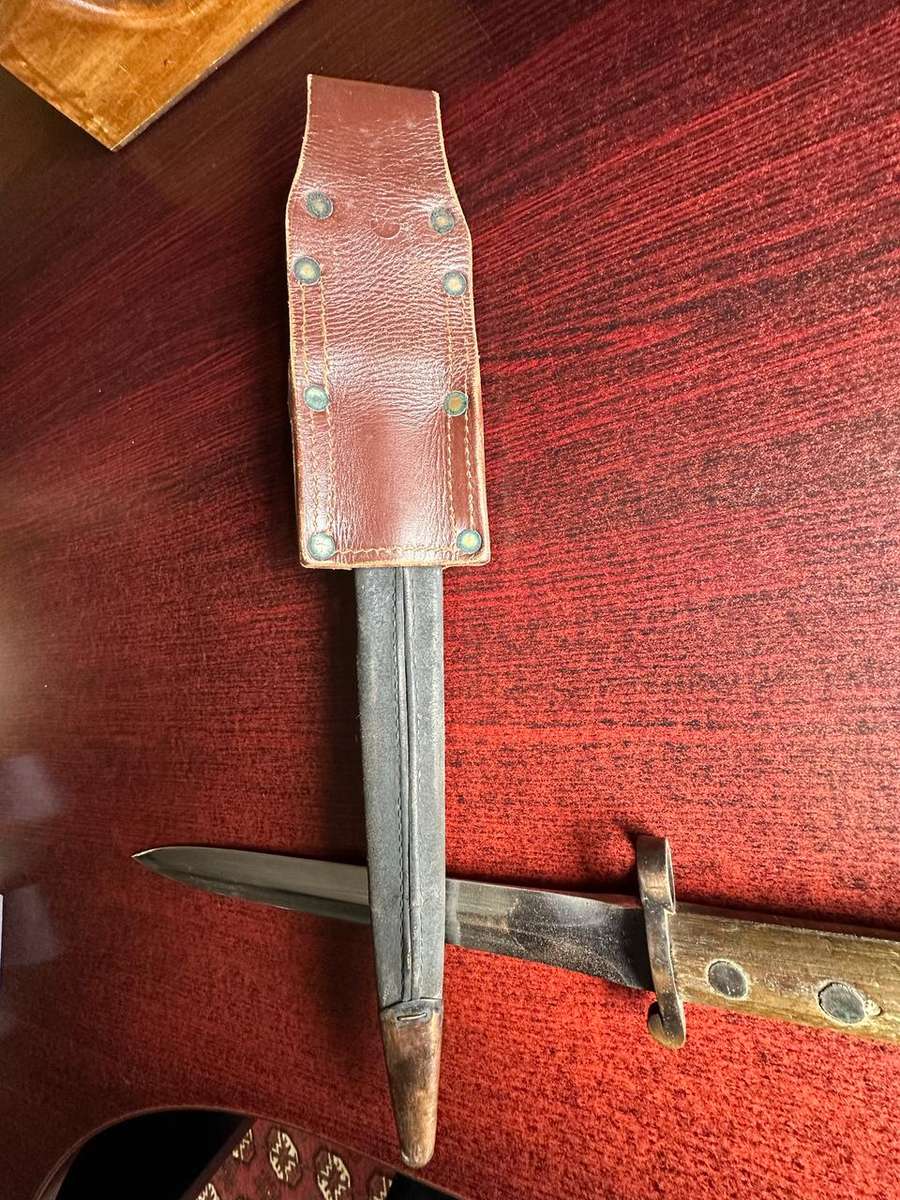 BOER WAR BRITISH 1888 MK. 1 PATTERN BAYONET FOR LEE ENFIELD RIFLE-MADE BY WILKINSON LONDON-OVERALL G