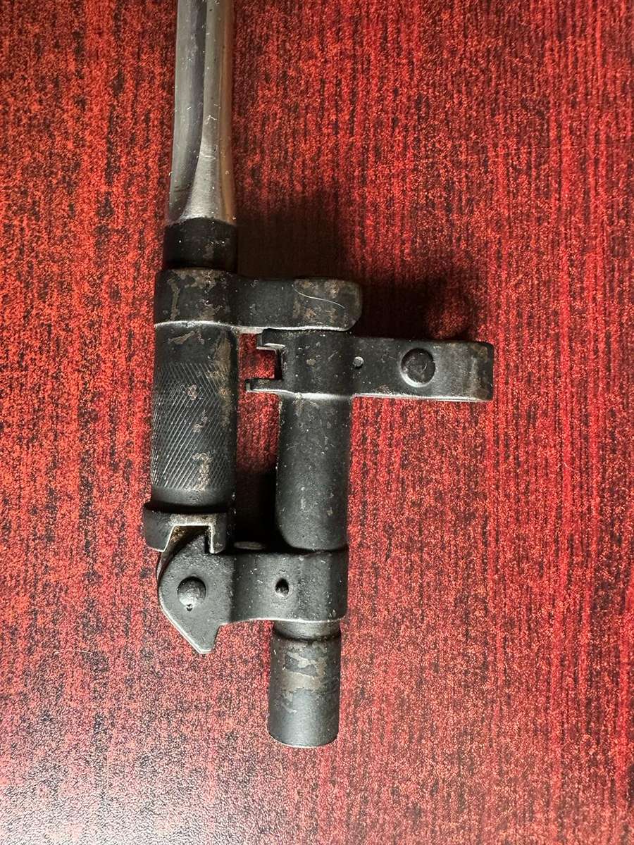CHINESE CRUCIFORM STYLE FOLDING SPIKE BAYONET FOR THE TYPE 56 CARBINE (SKS45) OVERALL LENGTH ON THE