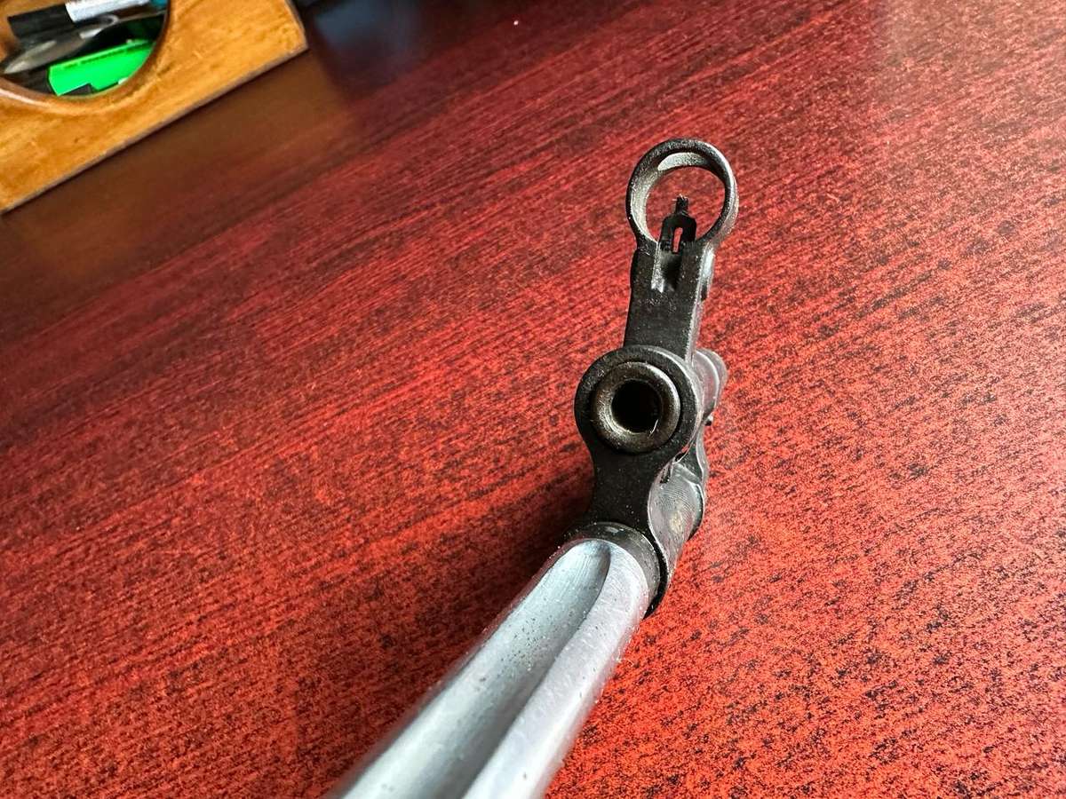 CHINESE CRUCIFORM STYLE FOLDING SPIKE BAYONET FOR THE TYPE 56 CARBINE (SKS45) OVERALL LENGTH ON THE